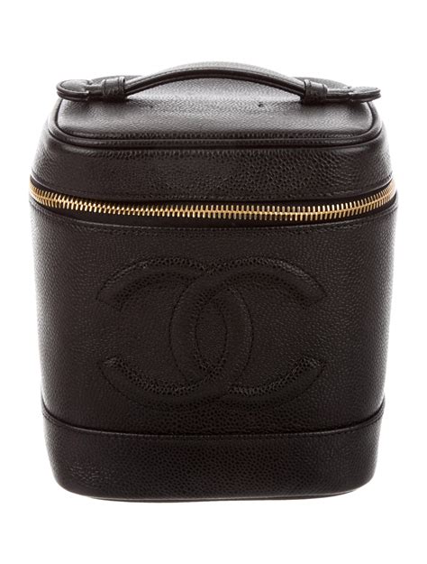 chanel classic vanity case|vintage Chanel vanity case.